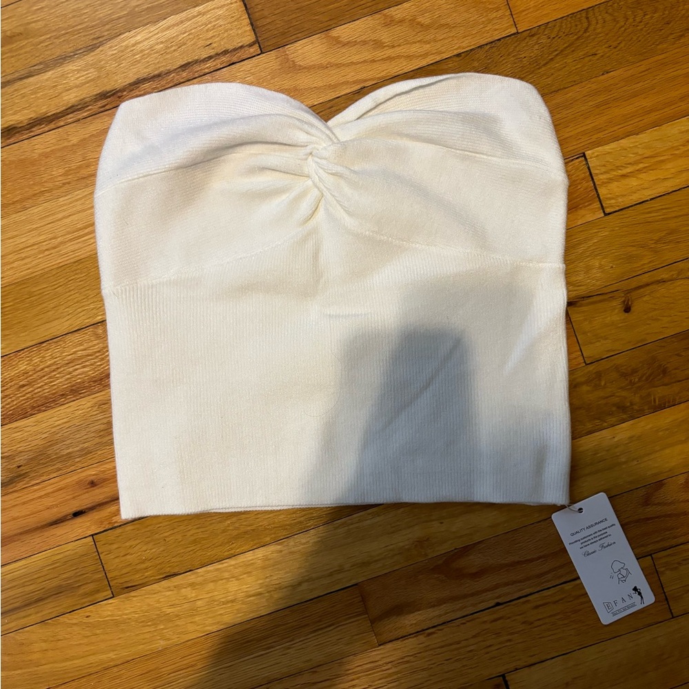 Sweater crop top